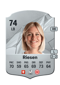 Nadine Riesen Rare 74 OVR
