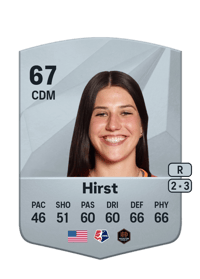 Sophie Hirst Common 67 OVR