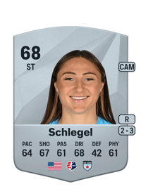 Ally Schlegel Common 68 OVR