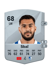 Amine Sbaï Common 68 OVR