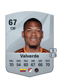 Jefferson Valverde Common 67 OVR