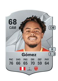 Ray Gómez Rare 68 OVR