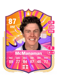 Steve McManaman UT Heroes 87 OVR
