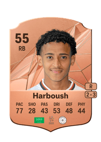 Mohammed Harboush Rare 55 OVR