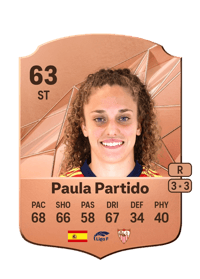 Paula Partido Rare 63 OVR