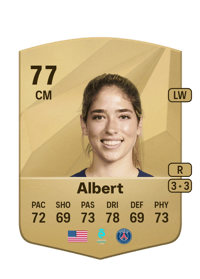 Korbin Albert Common 77 OVR