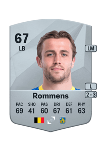Tuur Rommens Common 67 OVR