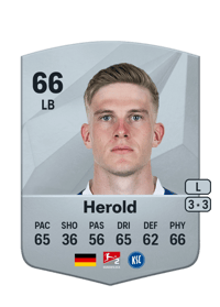 David Herold Common 66 OVR