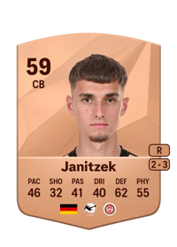 Justin Janitzek Common 59 OVR