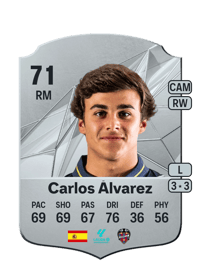 Carlos Álvarez Rare 71 OVR