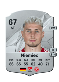 Jona Niemiec Rare 67 OVR