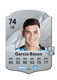 Agustín García Basso Rare 74 OVR