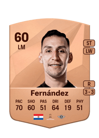 Marcelo Fernández Common 60 OVR