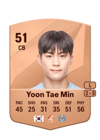 Yoon Tae Min Common 51 OVR