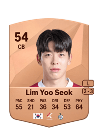 Lim Yoo Seok Common 54 OVR