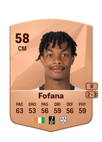 Ibrahim Fofana Common 58 OVR