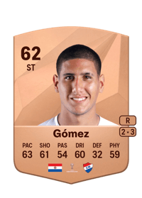 Alan Gómez Common 62 OVR