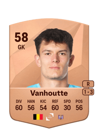 Timon Vanhoutte Common 58 OVR