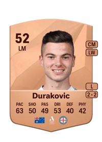 Emin Durakovic Common 52 OVR