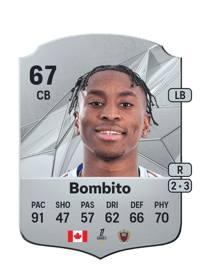 Moïse Bombito Rare 67 OVR