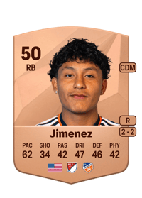 Stiven Jimenez Common 50 OVR