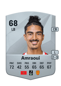 Ayoub Amraoui Common 68 OVR