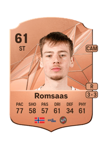 Jakob Napoleon Romsaas Rare 61 OVR