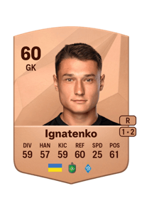 Denys Ignatenko Common 60 OVR