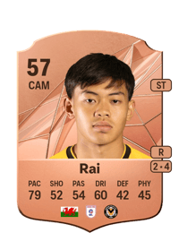 Kiban Rai Rare 57 OVR