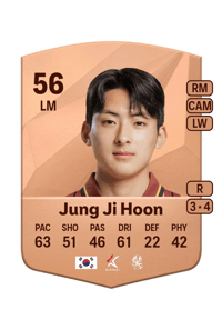 Jung Ji Hoon Common 56 OVR
