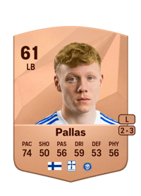 Noah Pallas Common 61 OVR
