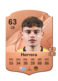 Nahuel Herrera Rare 63 OVR