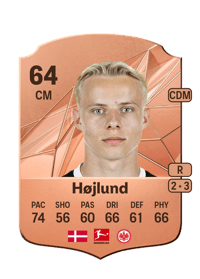 Oscar Højlund Rare 64 OVR