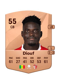 Gora Diouf Common 55 OVR
