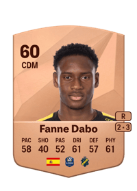 Lamine Fanne Dabo Common 60 OVR