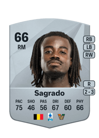 Richie Sagrado Common 66 OVR