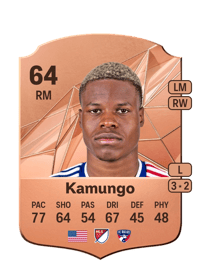 Bernard Kamungo Rare 64 OVR
