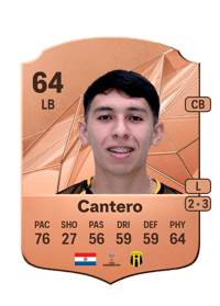 Alexis Cantero Rare 64 OVR