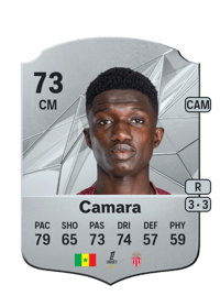 Lamine Camara Rare 73 OVR