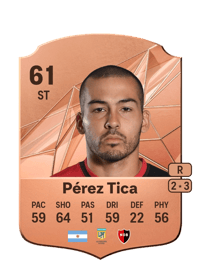 Jeremías Pérez Tica Rare 61 OVR