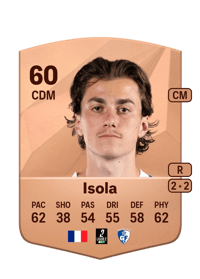 Baptiste Isola Common 60 OVR
