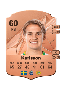 Markus Karlsson Rare 60 OVR