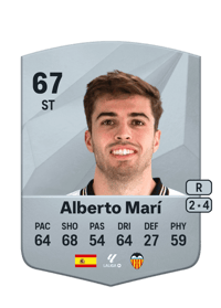 Alberto Marí Common 67 OVR