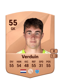 Duke Verduin Common 55 OVR