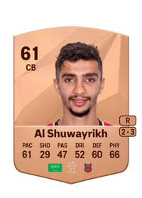 Mohammed Al Shuwayrikh Common 61 OVR