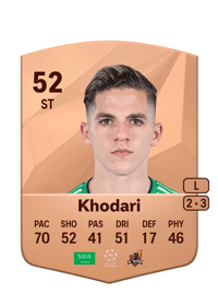 Mourad Khodari Common 52 OVR