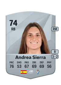 Andrea Sierra Common 74 OVR