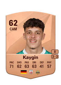 Dennis Kaygin Common 62 OVR