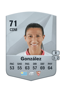 Pamela González Common 71 OVR
