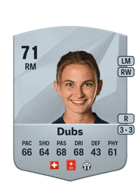 Kim Dubs Common 71 OVR